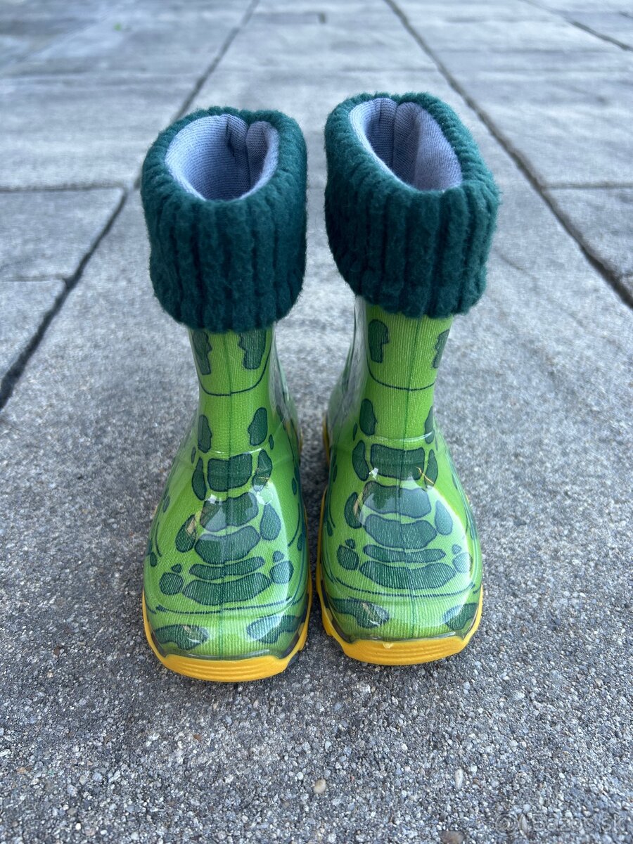 Nové gumaky s vložkou - 4