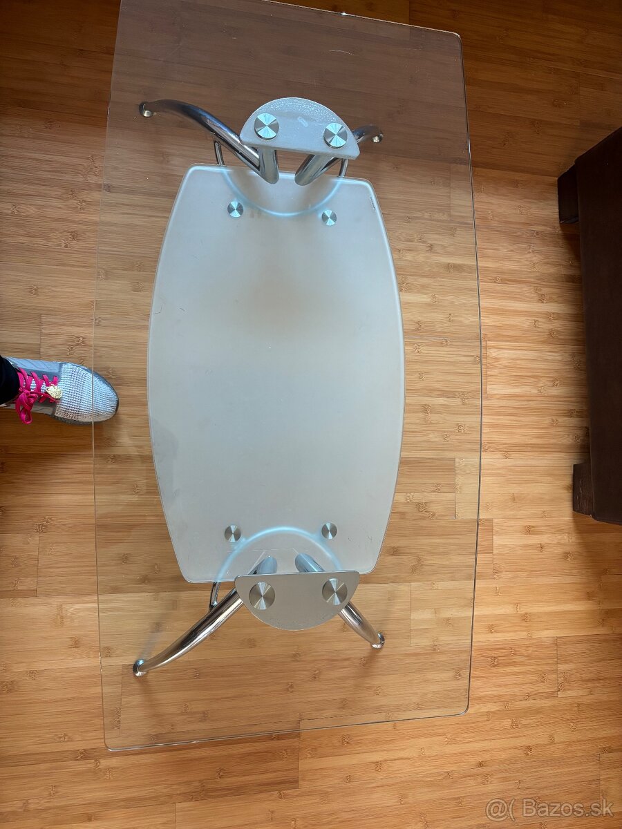 Sklenený konferenčný stolík - 4