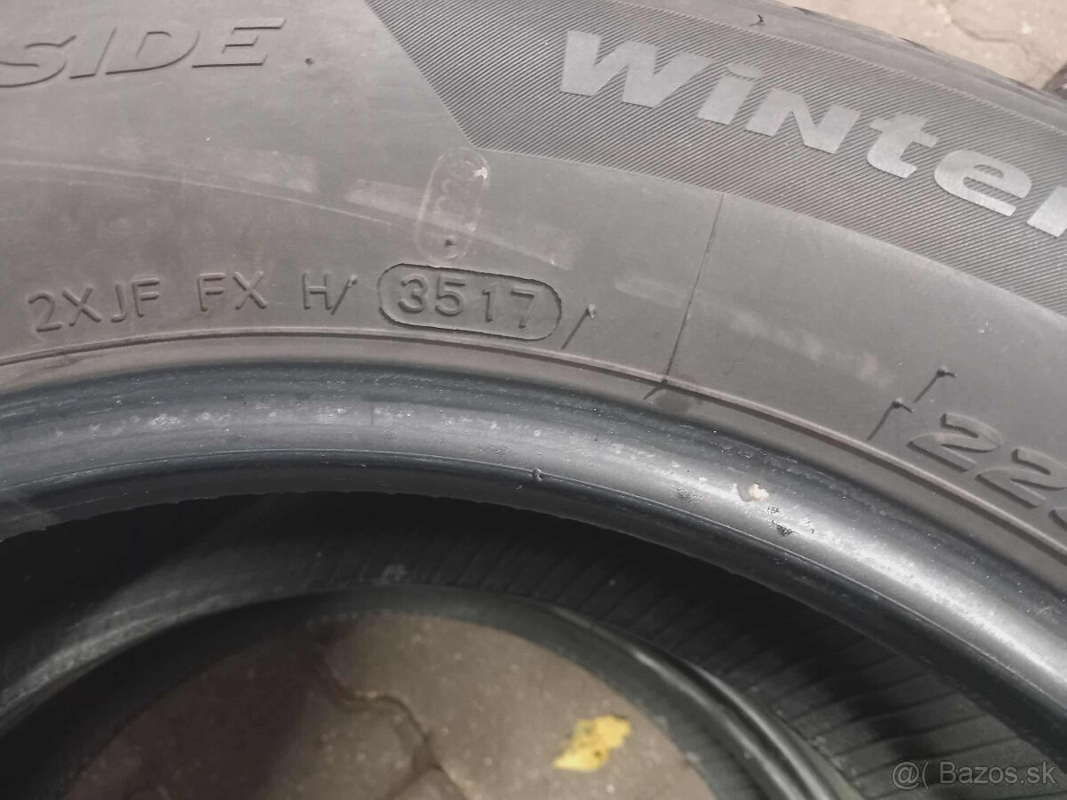 Pneumatiky zimné - Hankook 225/60/R17 - 4