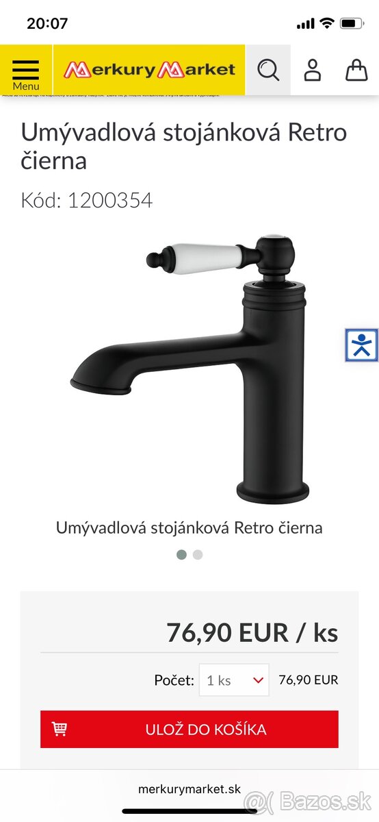 Bateria vodovodná , sprcha - nové - 4