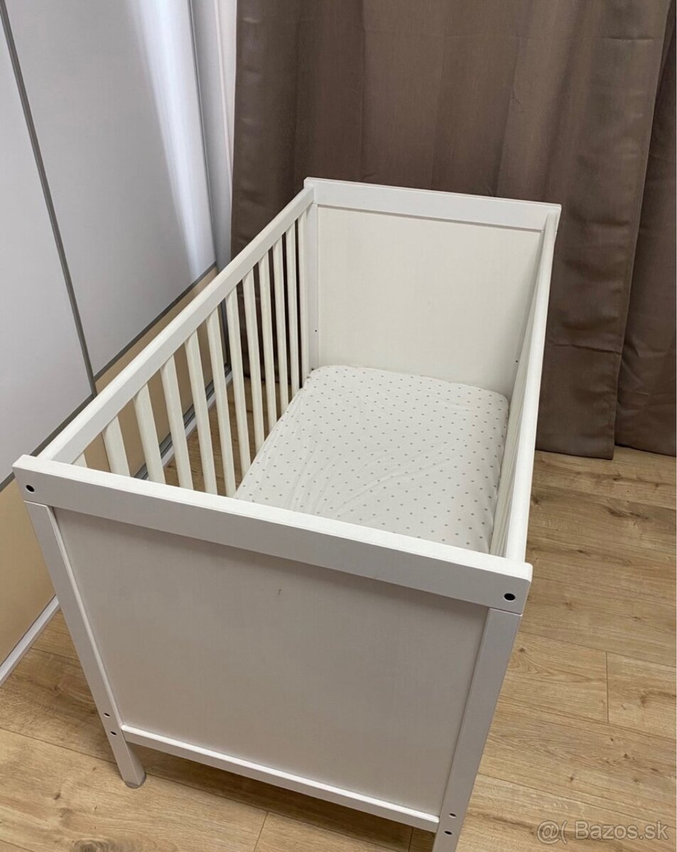 Predám postieľku Sundvik IKEA - 4