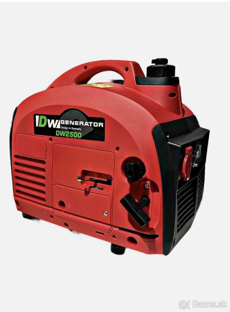 Benzínový invertorový generátor IDW DW2500 – tichý, prenosný - 4