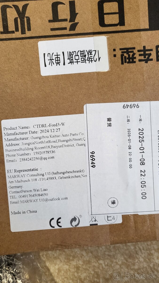 FORD FOCUS MK3 III 2010-2014 DENNÉ SVIETENIE DRL LED 14W - 4