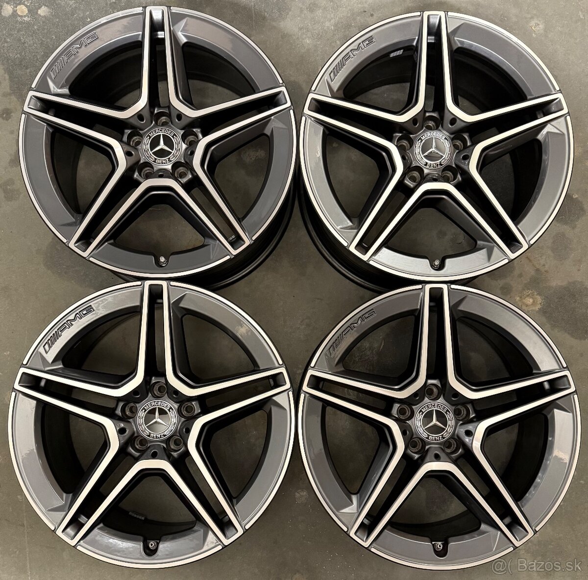 Hliníkové disky 5x112 R19 Mercedes Benz S Class W223 AMG - 4