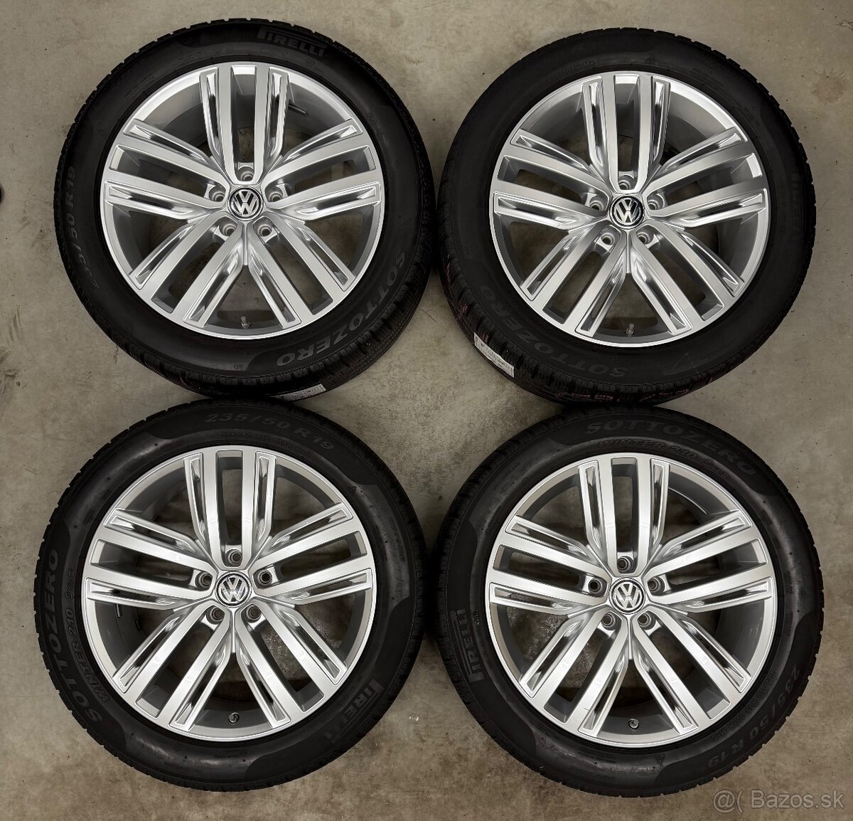 Zimná sada VW Auckland 5x112 R19 , 235/50/19 Tiguan, Kodiaq - 4