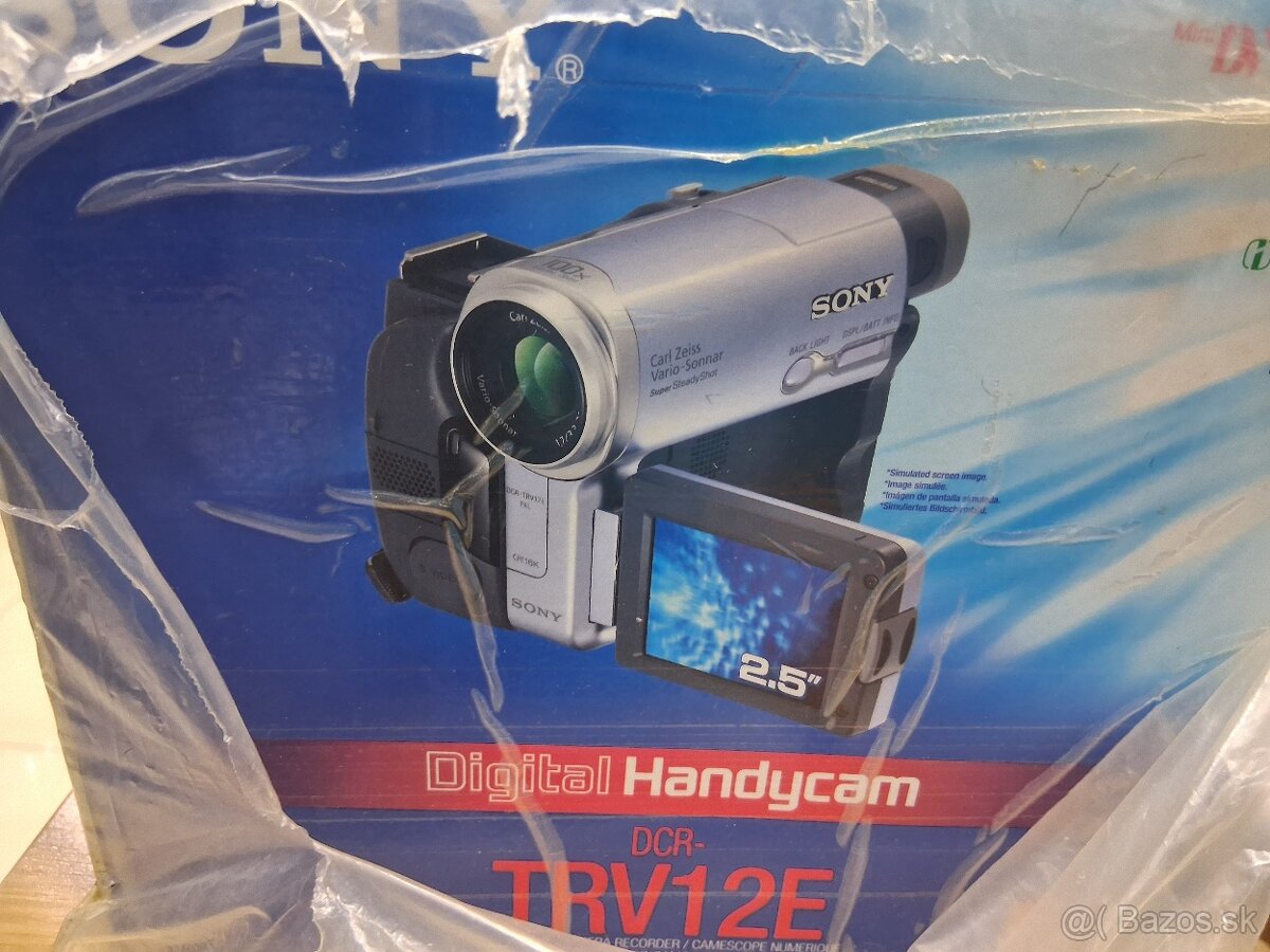 Predám videokameru SONY HANDYCAM DCR-TRV 12E - 4
