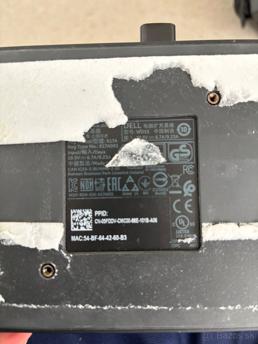 Dokovacia stanicaDELL model WD15 - 4