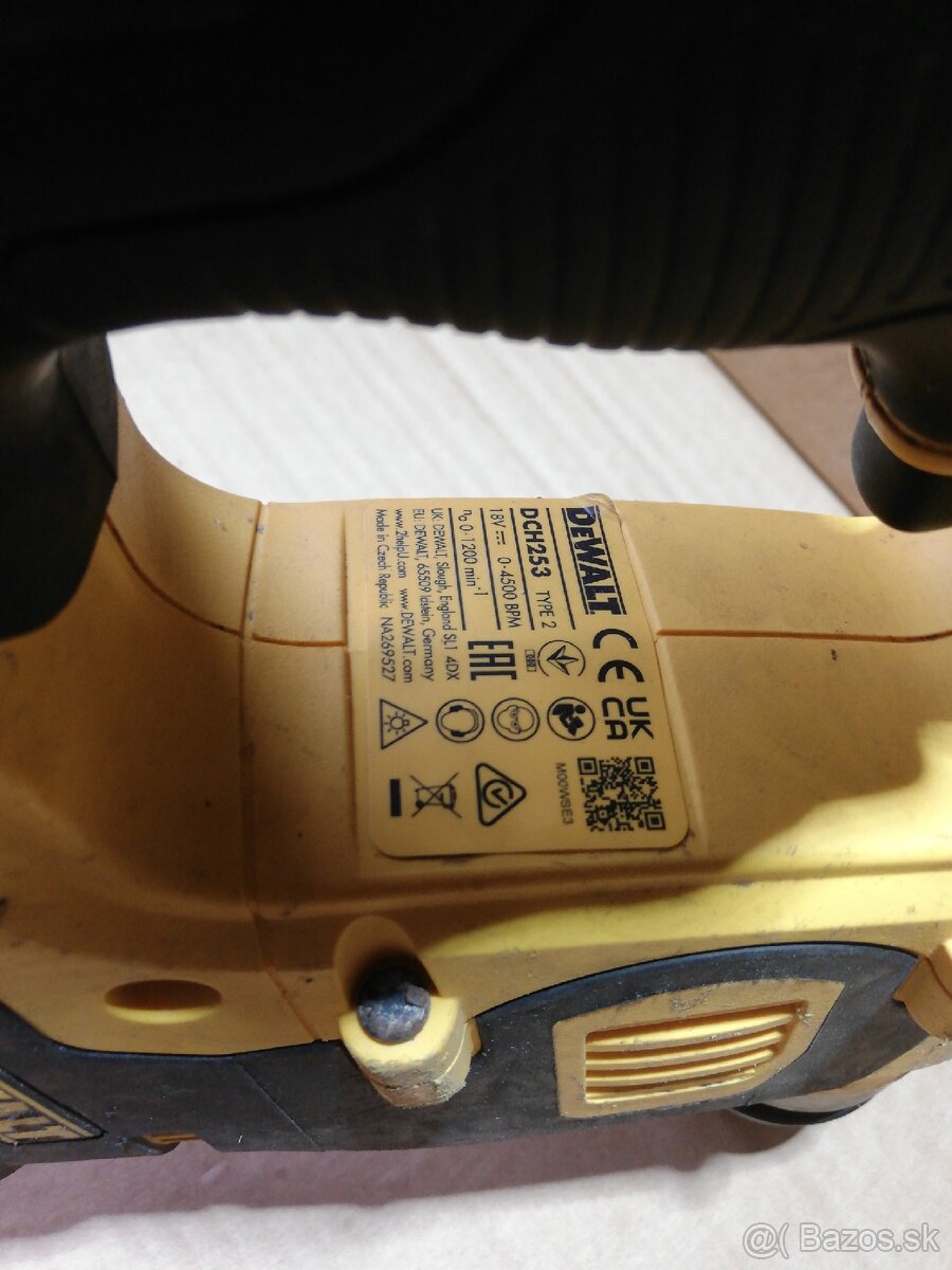 Dewalt akumulátorové kladivo 18V - 4