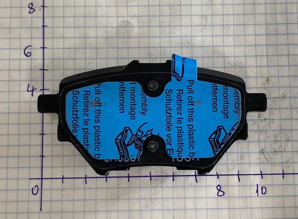 Platničky , doštičky brzdové Peugeot, Citroen - 4