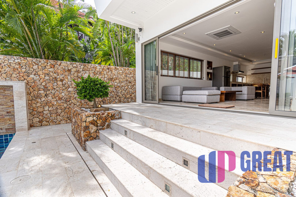 Luxusná 4-izbová vila z travertínu na predaj v Chaweng Noi, - 4