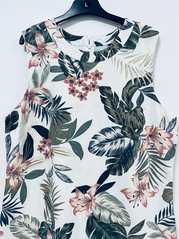 🌿 LETNÉ KVETINOVÉ ŠATY S ĽANOM – SVIEŽOSŤ A ŠTÝL 🌸 - 4