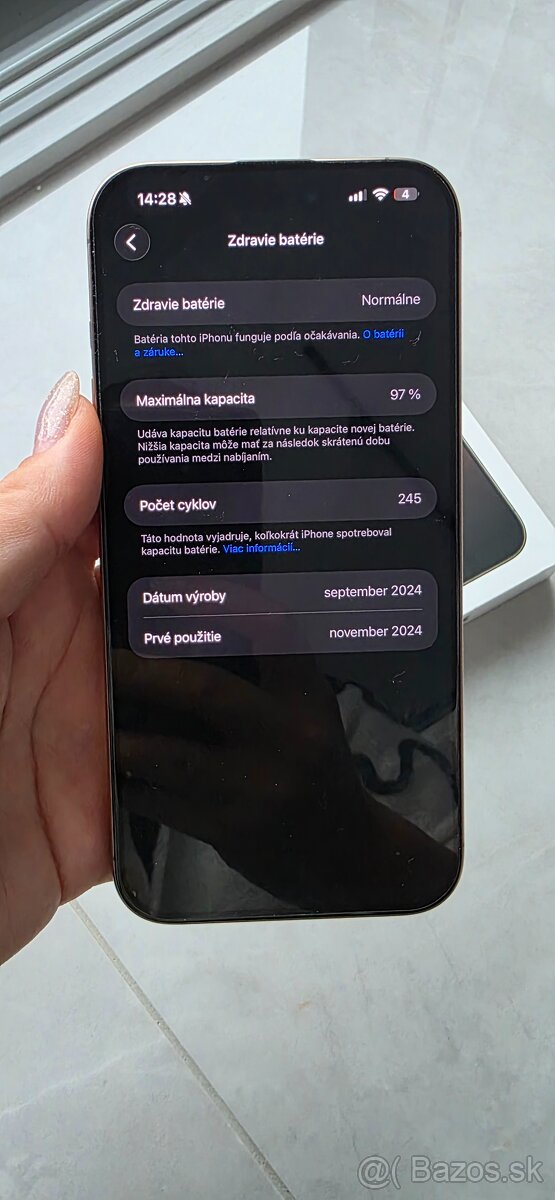 Predám iPhone 16 Pro Max - 4