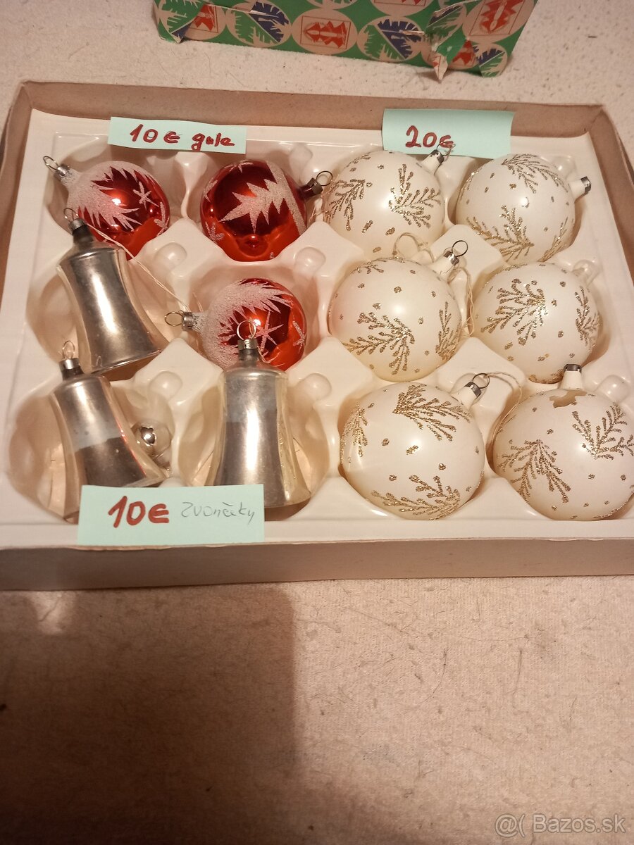 Retro vianočné svetla a ozdoby - 4