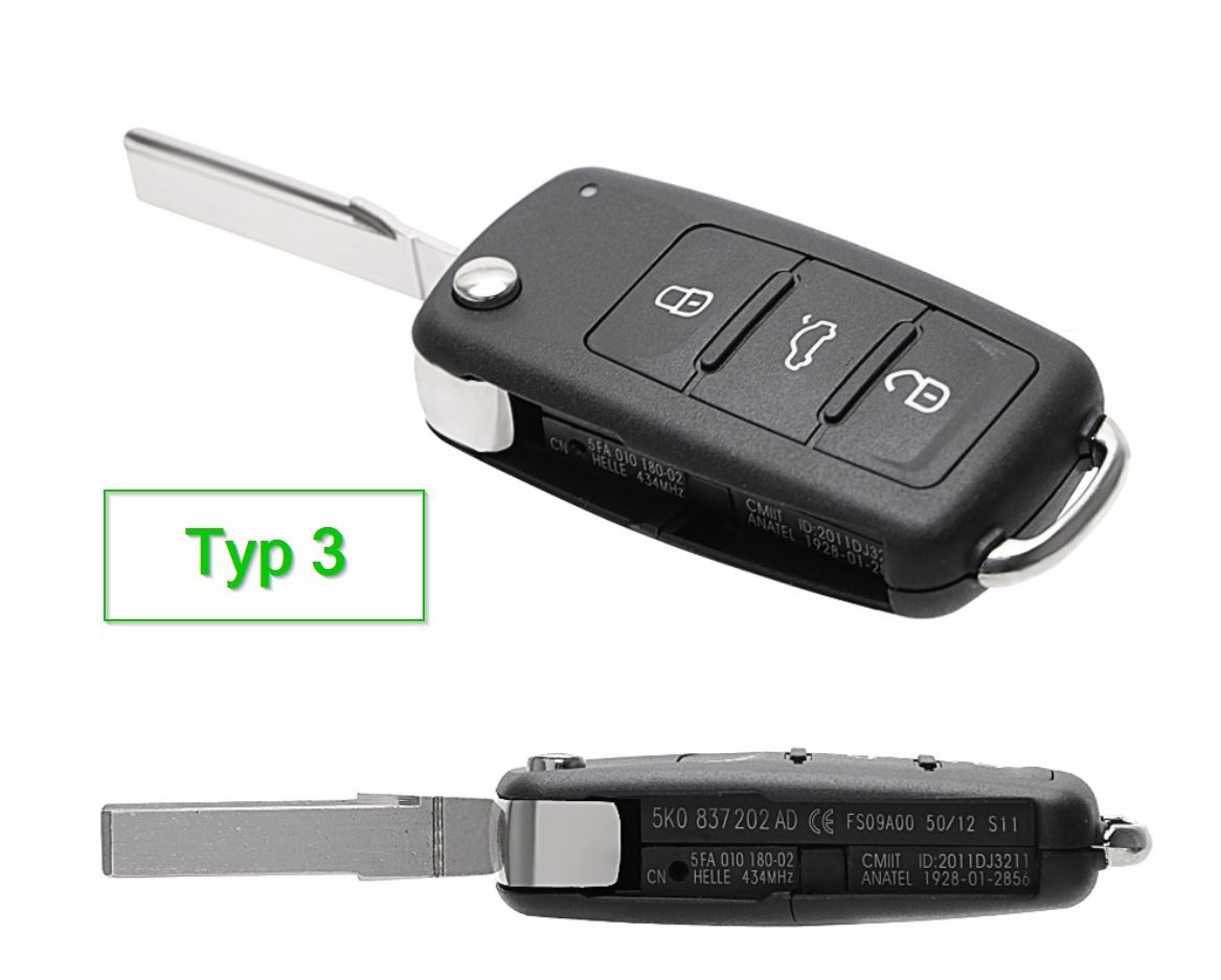 VW /Skoda / Seat - obaly na kluce - 4