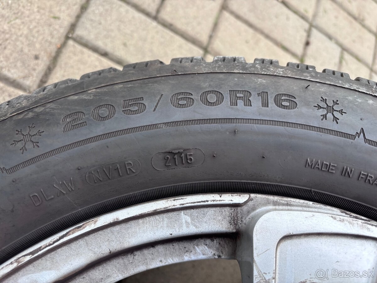 Zimná sada kolies R16 na VW Sharan - 4