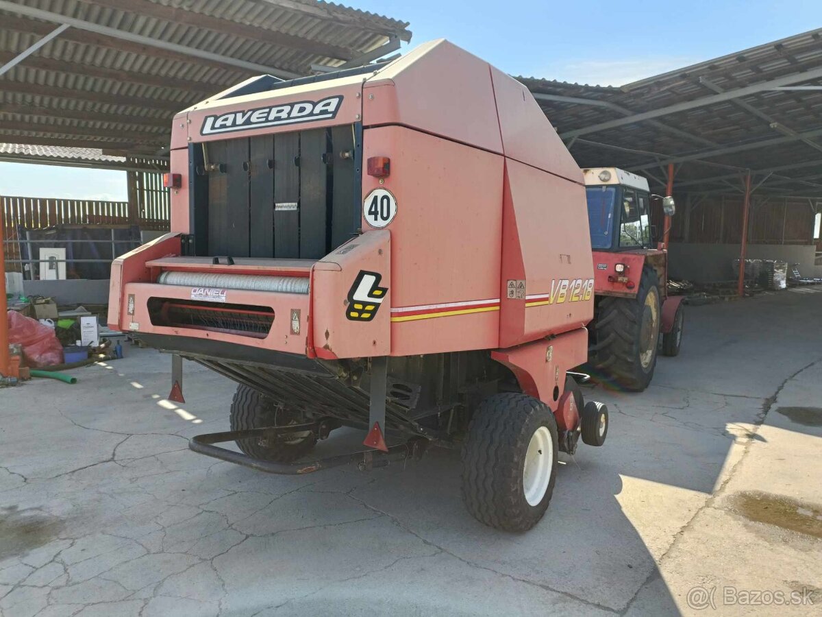 2004 LAVERDA VB12.18 Italský balikovač, sit, rotor - 4