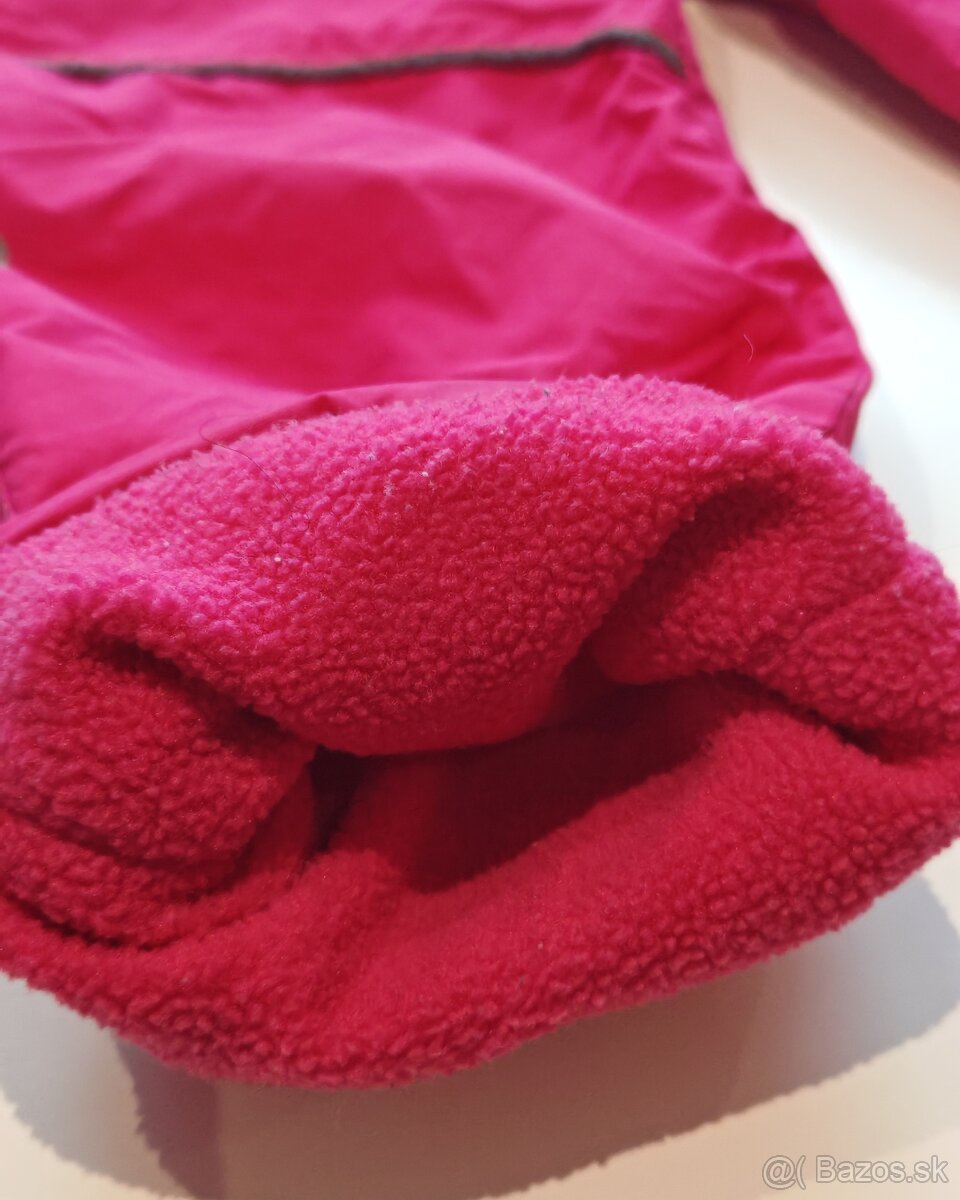 Šusťákové nohavice zateplené flisom - 4