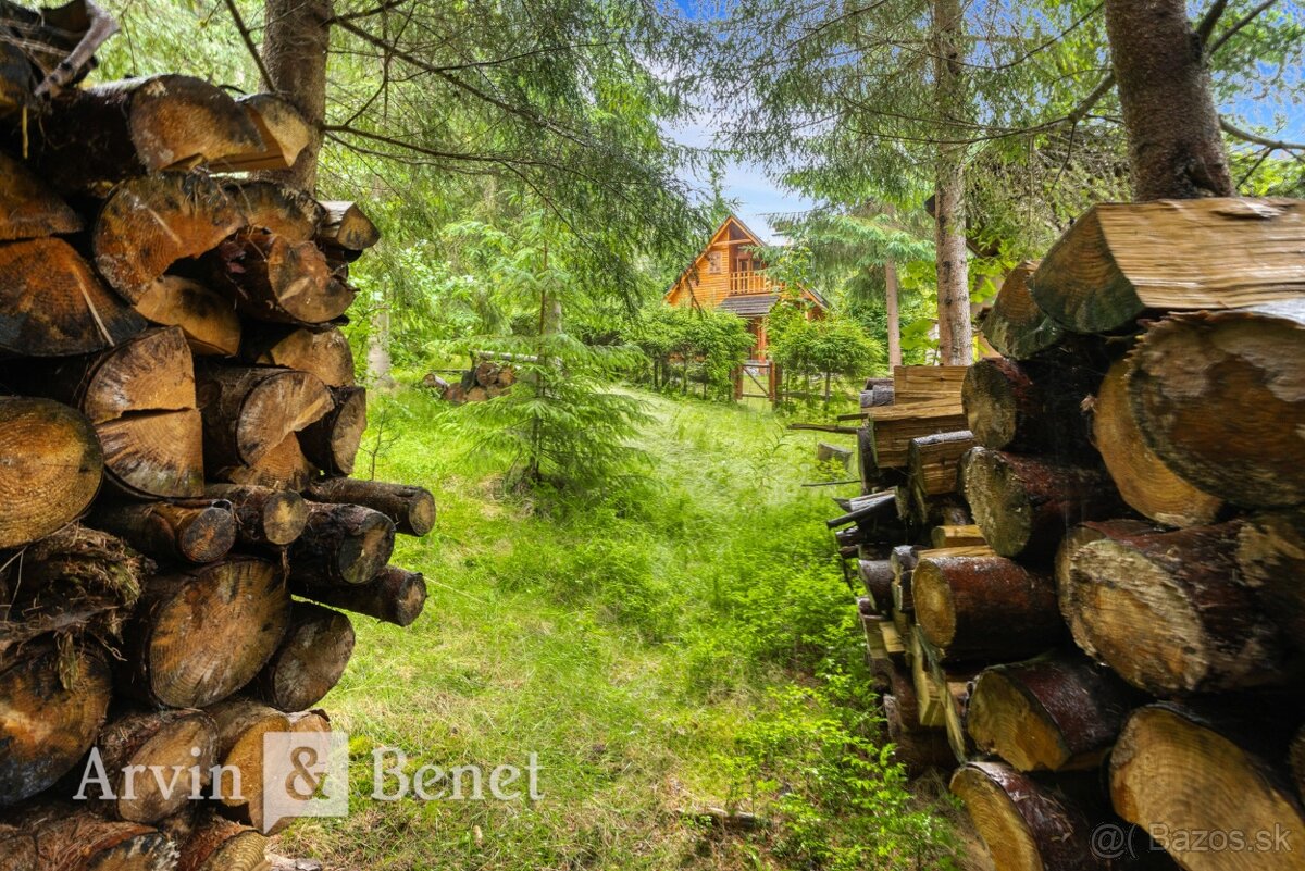 Arvin & Benet | Zrubová chata v srdci Muránskej planiny s ce - 4