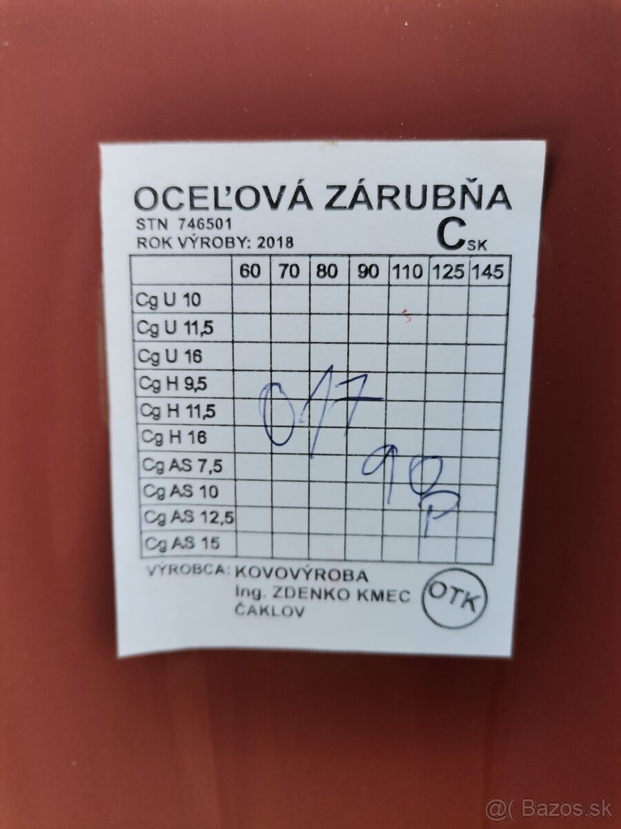Kovové oceľové zárubne 23€ ks - 4