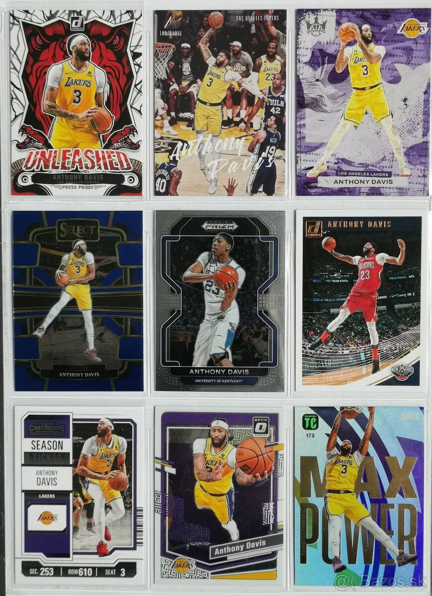 NBA kartičky - Anthony Davis (36 kariet) - 4