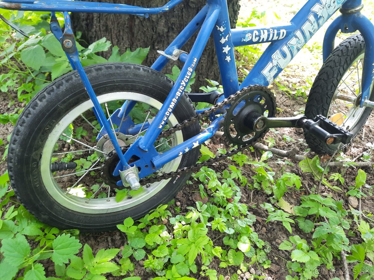 Predám detský modrý bicyklik Funnu Child - 4