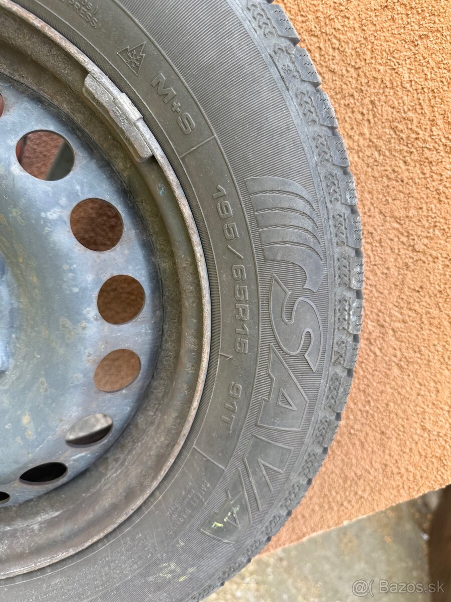 Predám Zimné plechové pneumatiky - 4