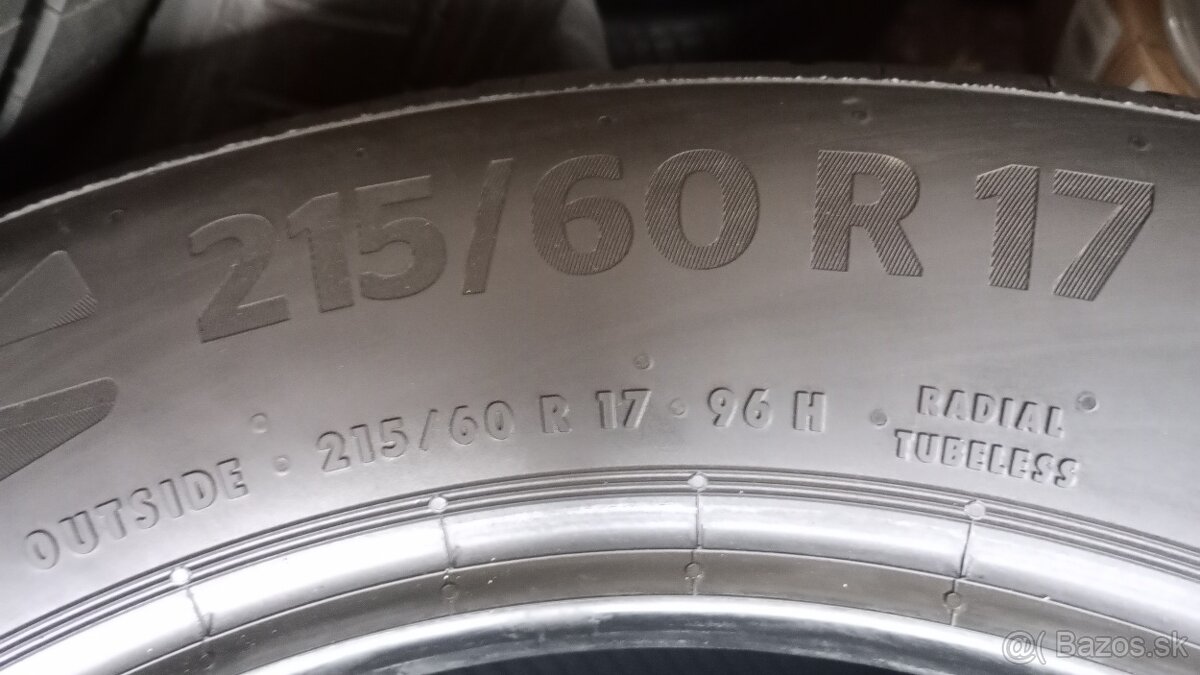 215/60 R17 96H letné pneumatiky Continental - 4