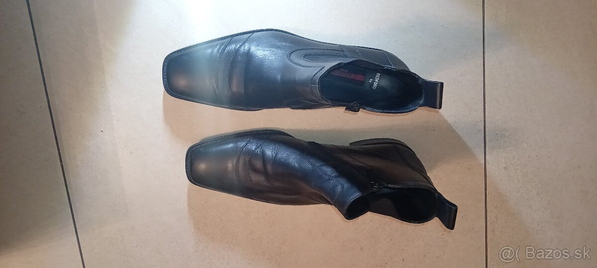 Kožené pánské topánky 44 - 4