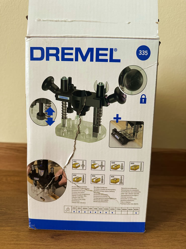 Dremel 335 nadstavec hornej frézy - 4