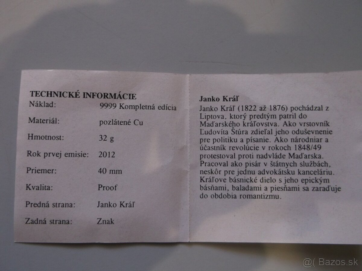 Pamätné medaily - 4