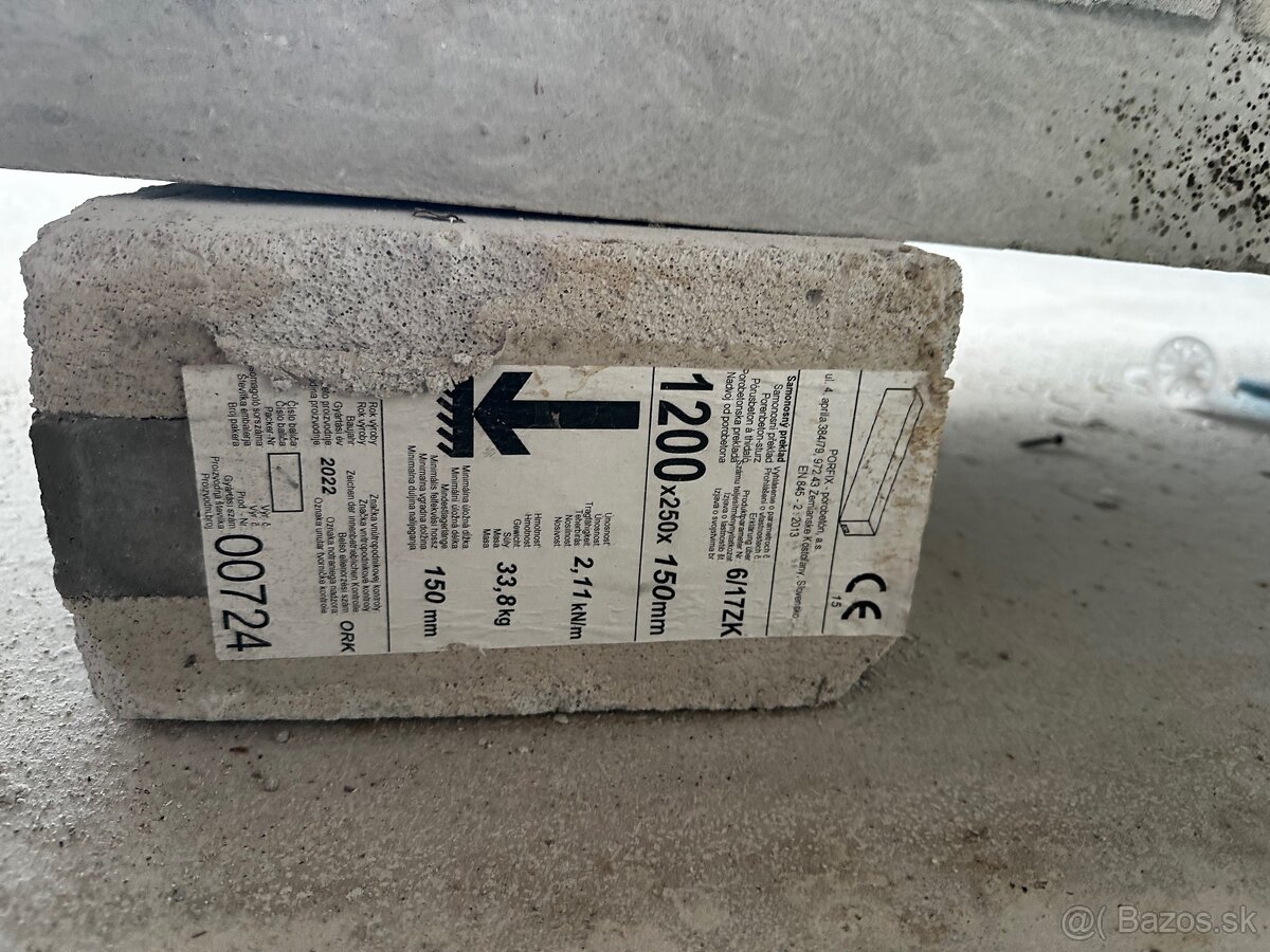 Preklady - zbytky zo stavby - 4