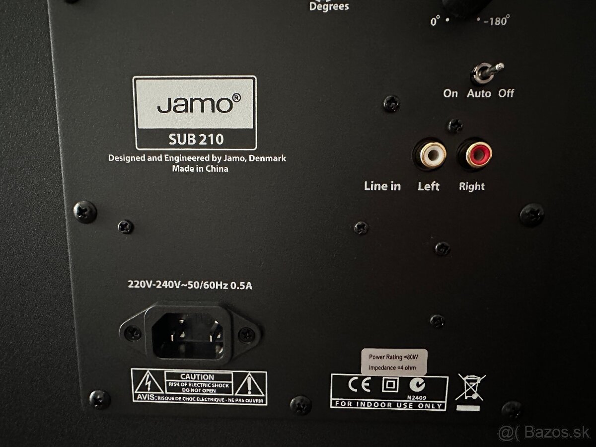 Subwoofer JAMO SUB210 - 4