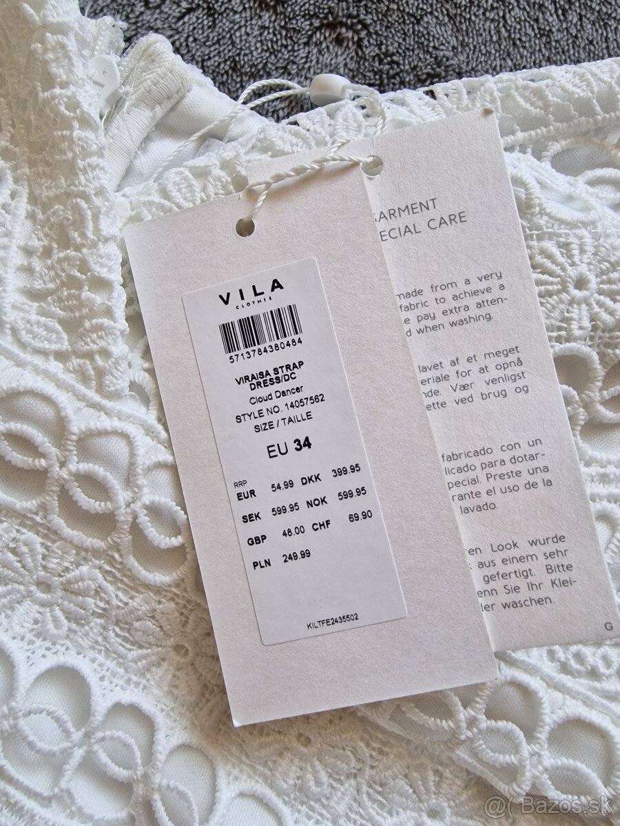 biele saty VILA - nove - 4