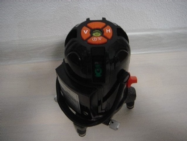 Profi 3D krížový samonivelačný zelený laser DEKO, celokovový - 4