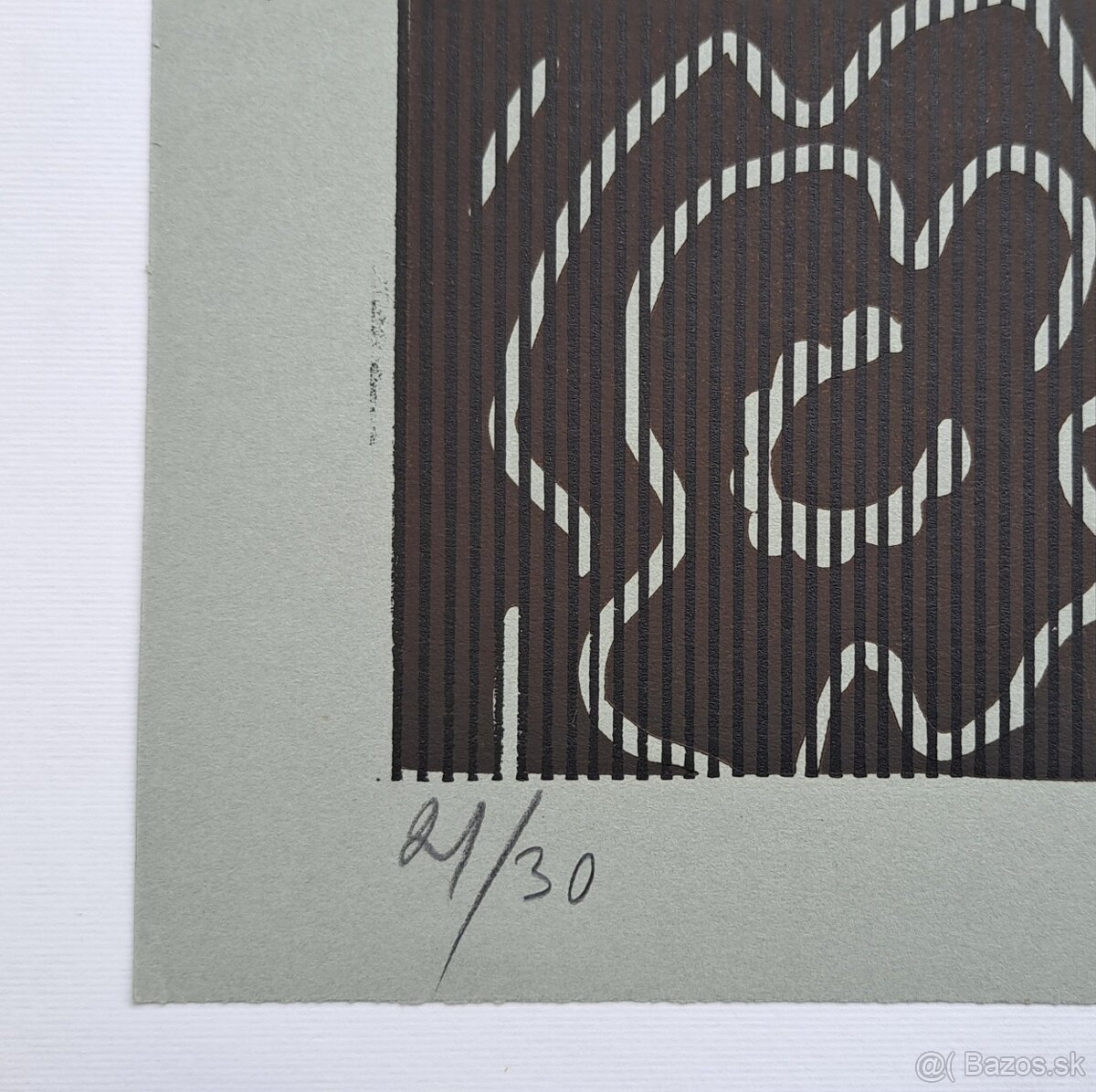 Juraj Meliš: Zásah (linorez) - 4