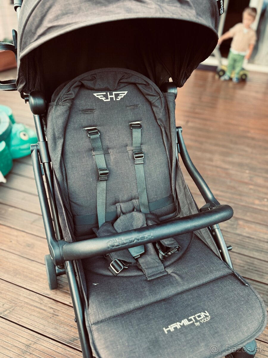 Športový kočík Hamilton R1 s nánožníkom - 4