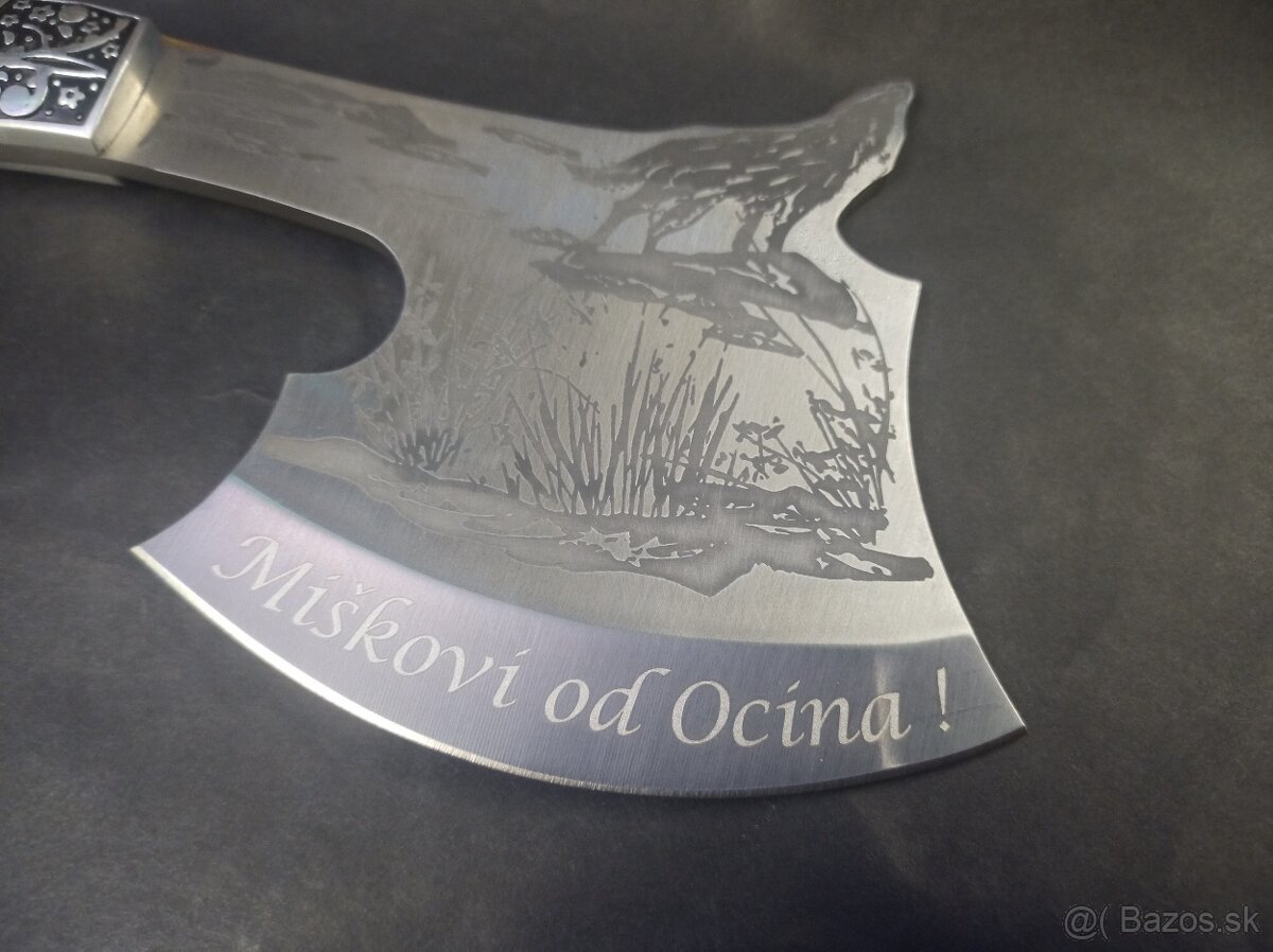 Bushcraft zdobená sekerka - 4