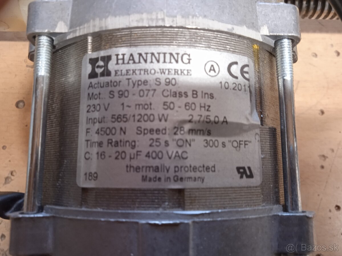 Elektromotor s prevodovkou - 4