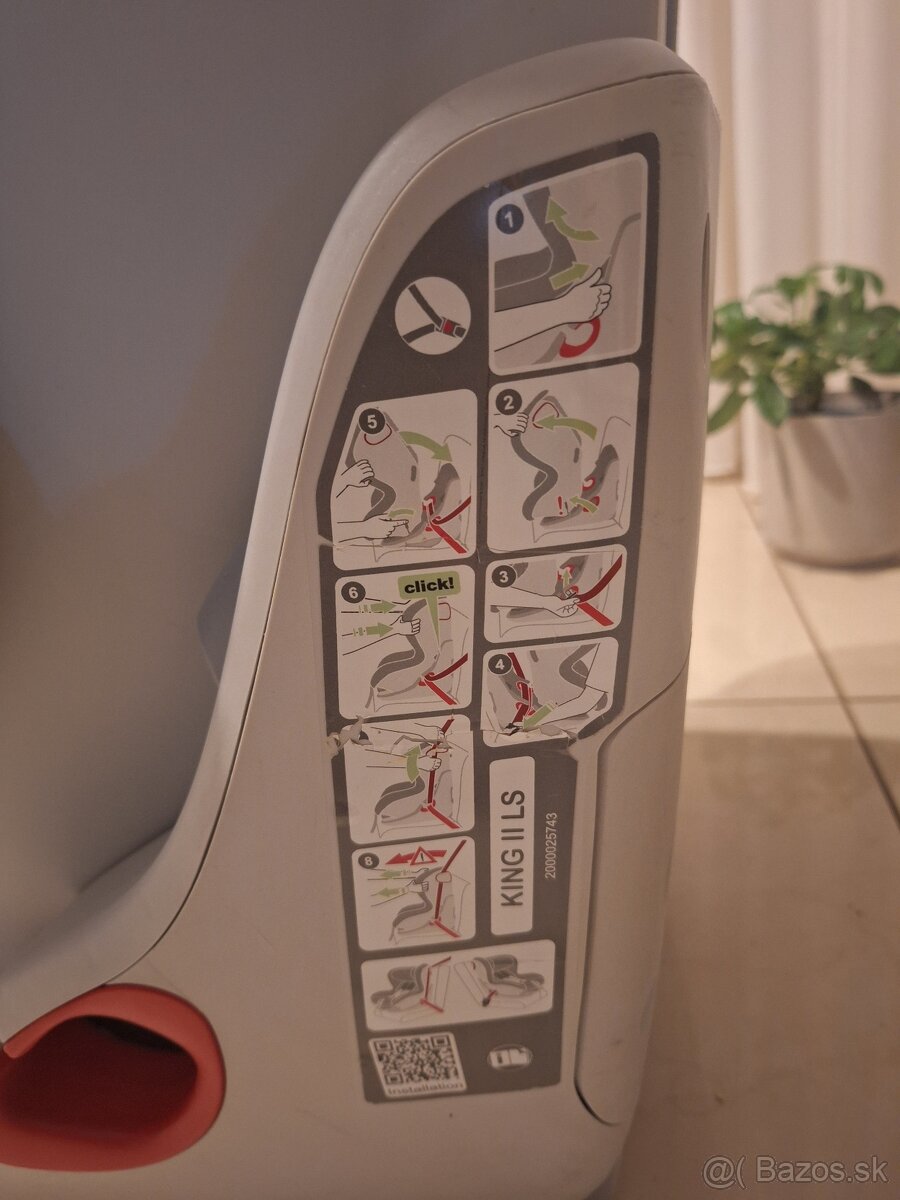 Autosedacka Britax romer King II LS - 4