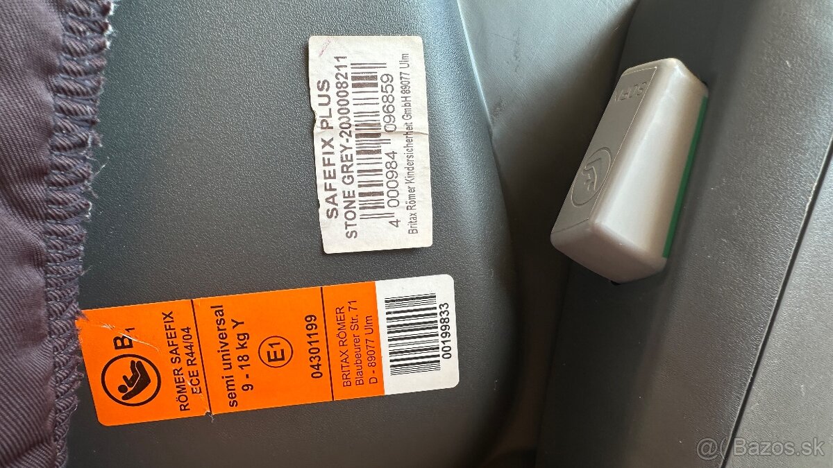 Autosedačka Britax Römer Safefix Plus - 4
