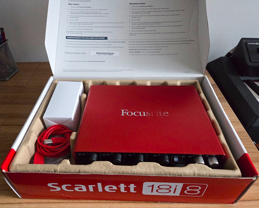Predám Focusrite SCARLETT 18i8 - 4
