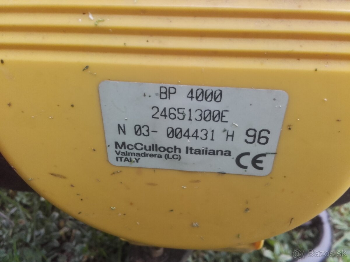 Chrbtovy krovinorez MC Culoh - 4