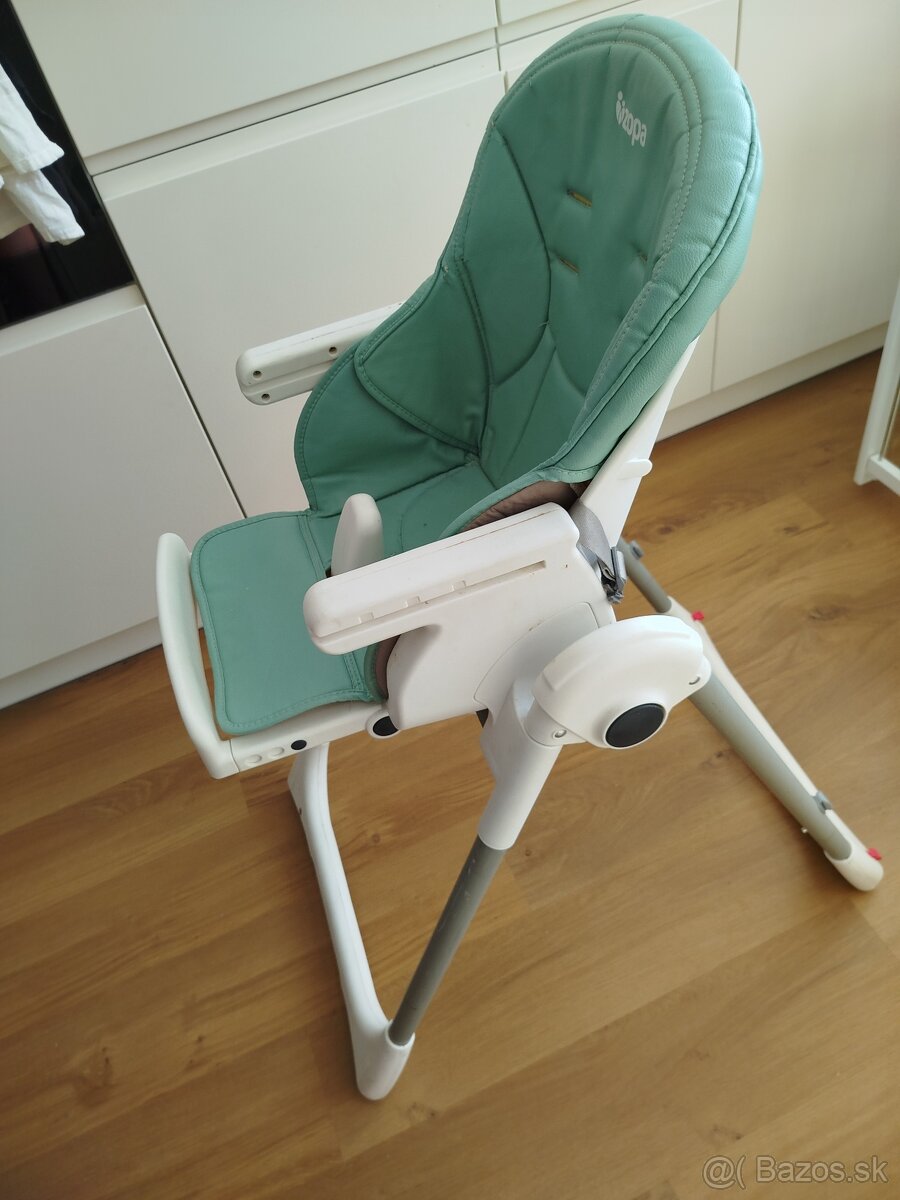 Detská stolička ZOPA Ivolia Silver Green - 4