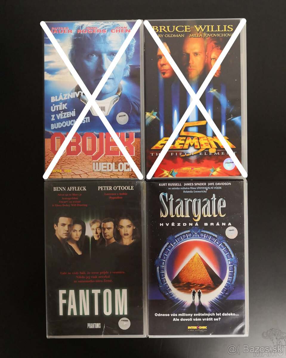 Originál VHS kazety - 4
