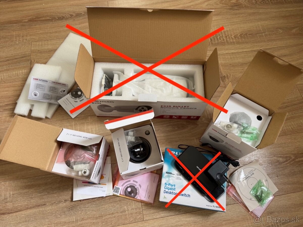 Predám kamery Hikvision: - 4