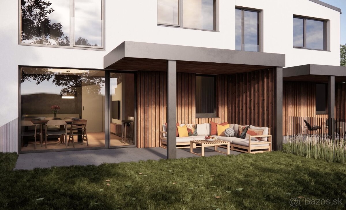 Novostavba rodinného domu v radovej zástavbe, Stará Bystrica - 4