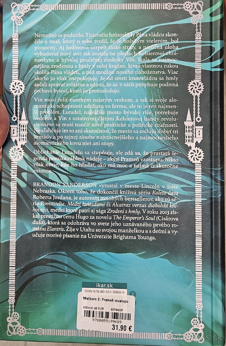 Séria kníh Mistborn 1#2 - 4