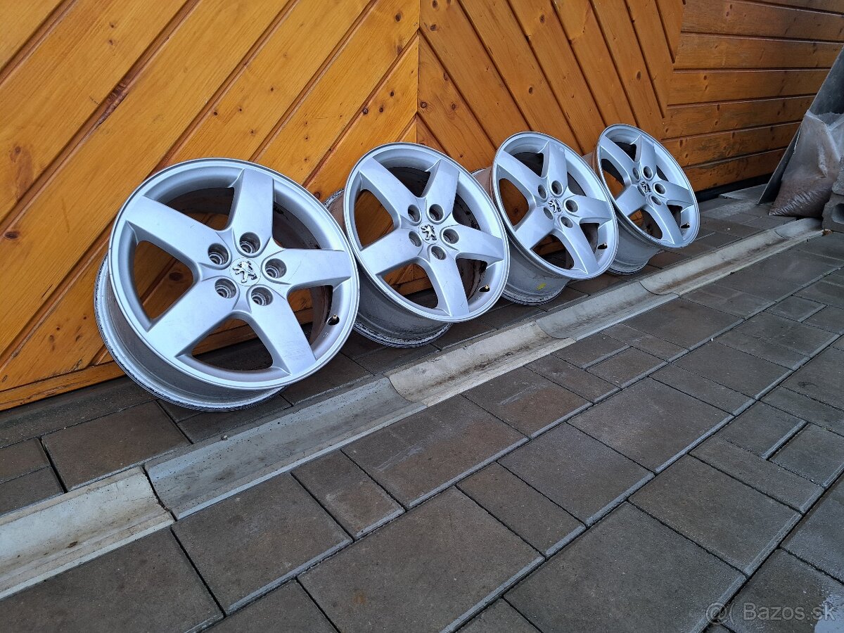 Hliníkové disky 5x108 R16 / Peugeot,Citröen - 4