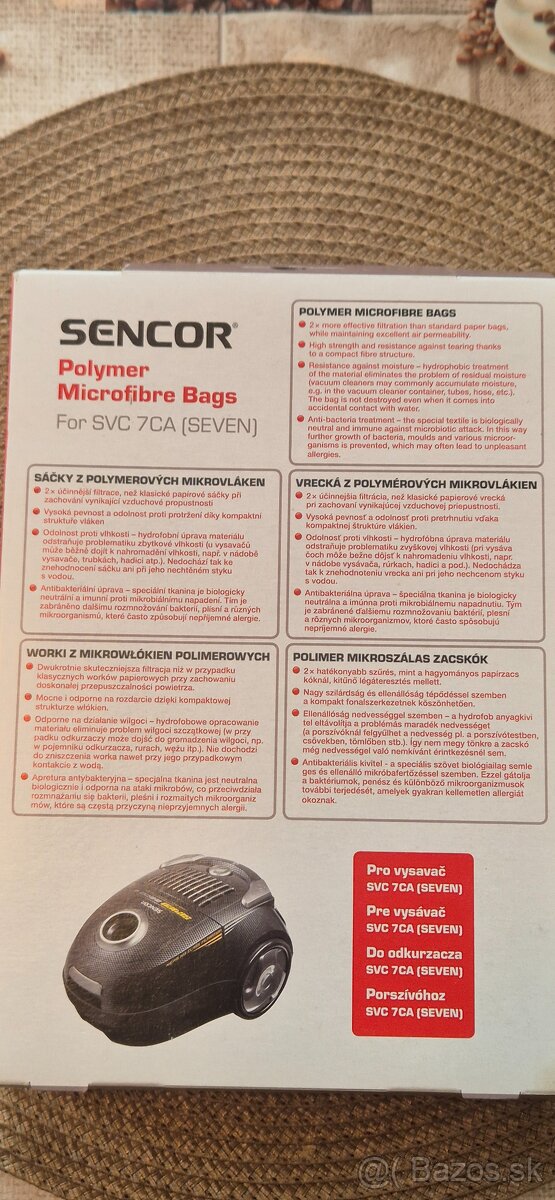 Sencor sáčky do vysávača - 4