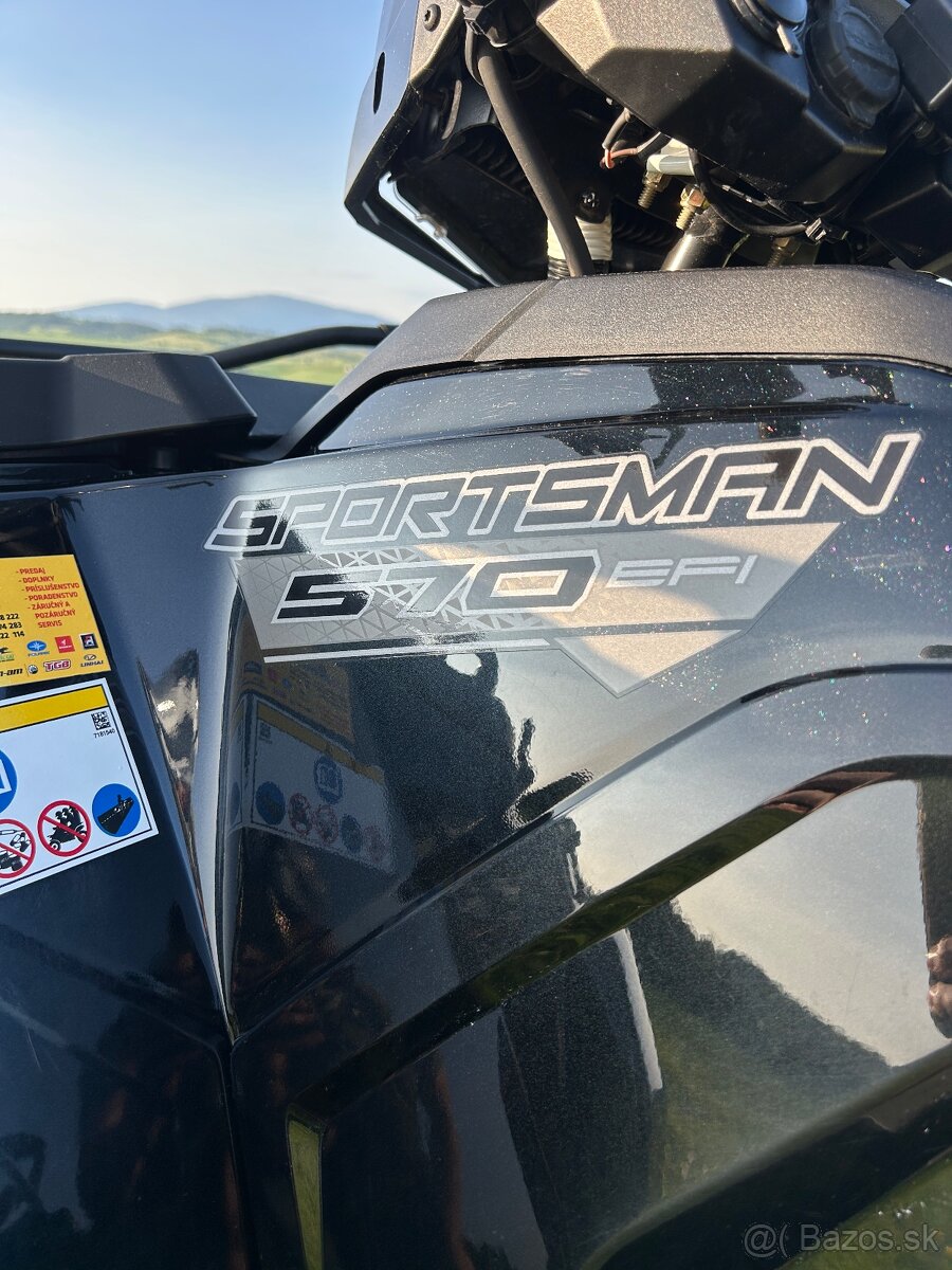 Polaris sportsman 570 black edition